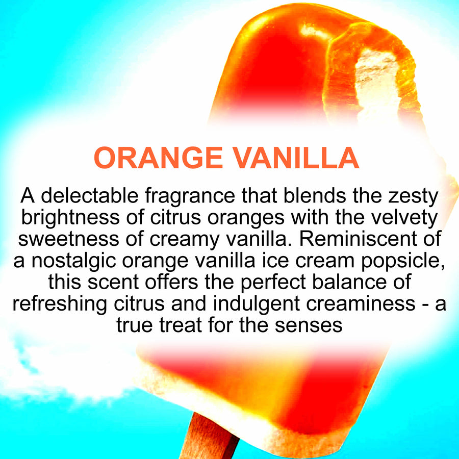 Orange Vanilla Body & Hand Cream Vegan Cruelty-Free Moisturiser