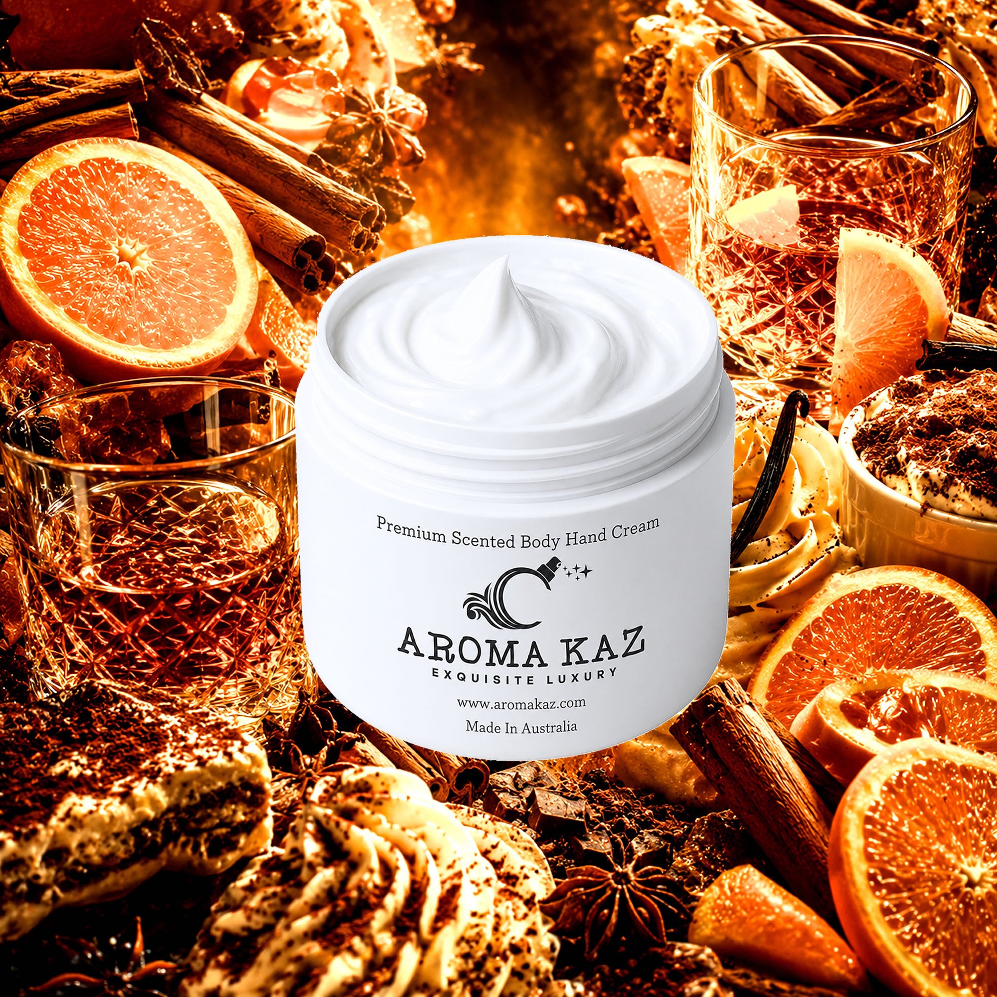 Orange Whisky & Cocoa Body & Hand Cream