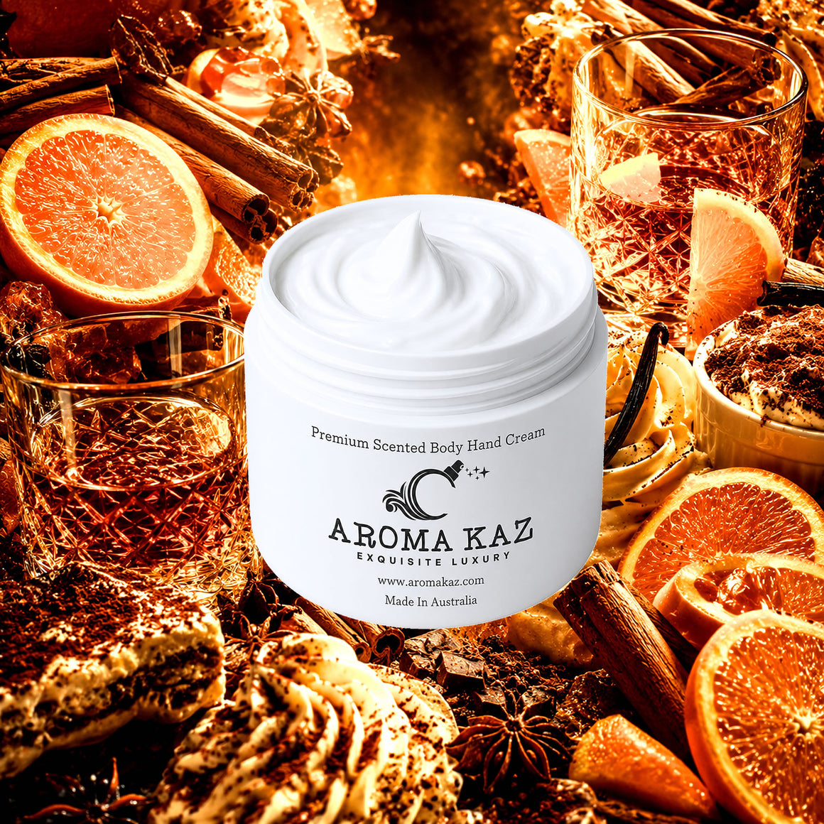 Orange Whisky & Cocoa Body & Hand Cream
