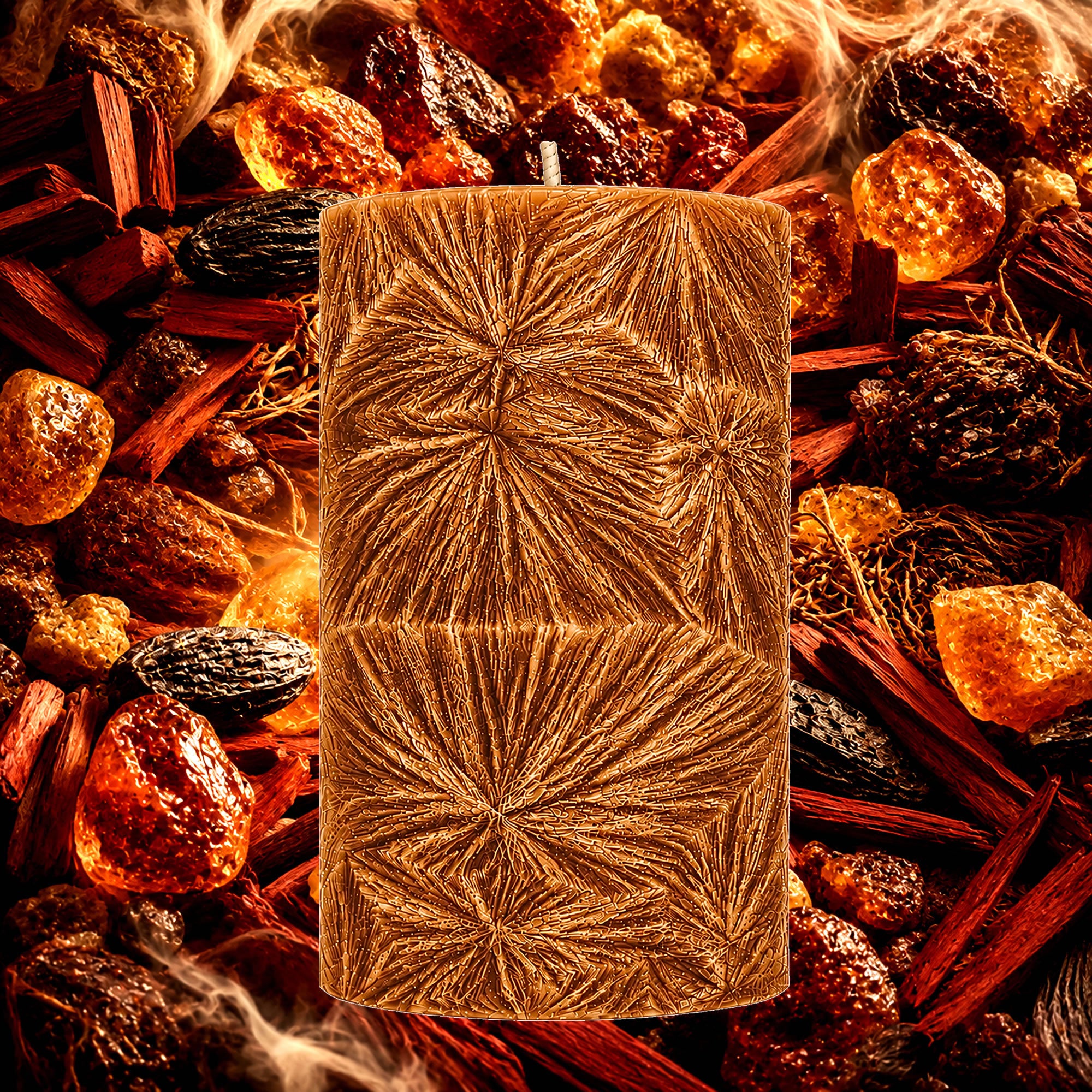 Oriental Myrrh & Musk Pillar Candle