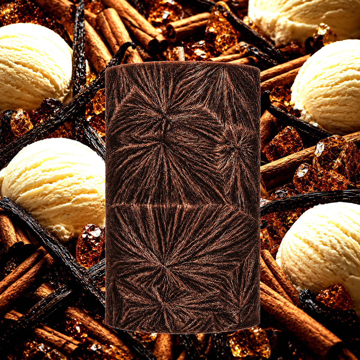Oriental Vanilla Pillar Candle