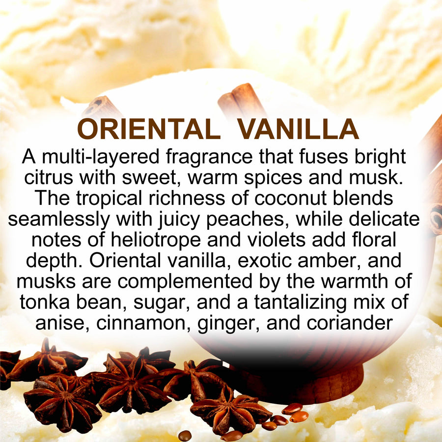 Oriental Vanilla Eco Soy Votive Candles – Clean Burn, Plant-Based, Vegan & Pet Safe