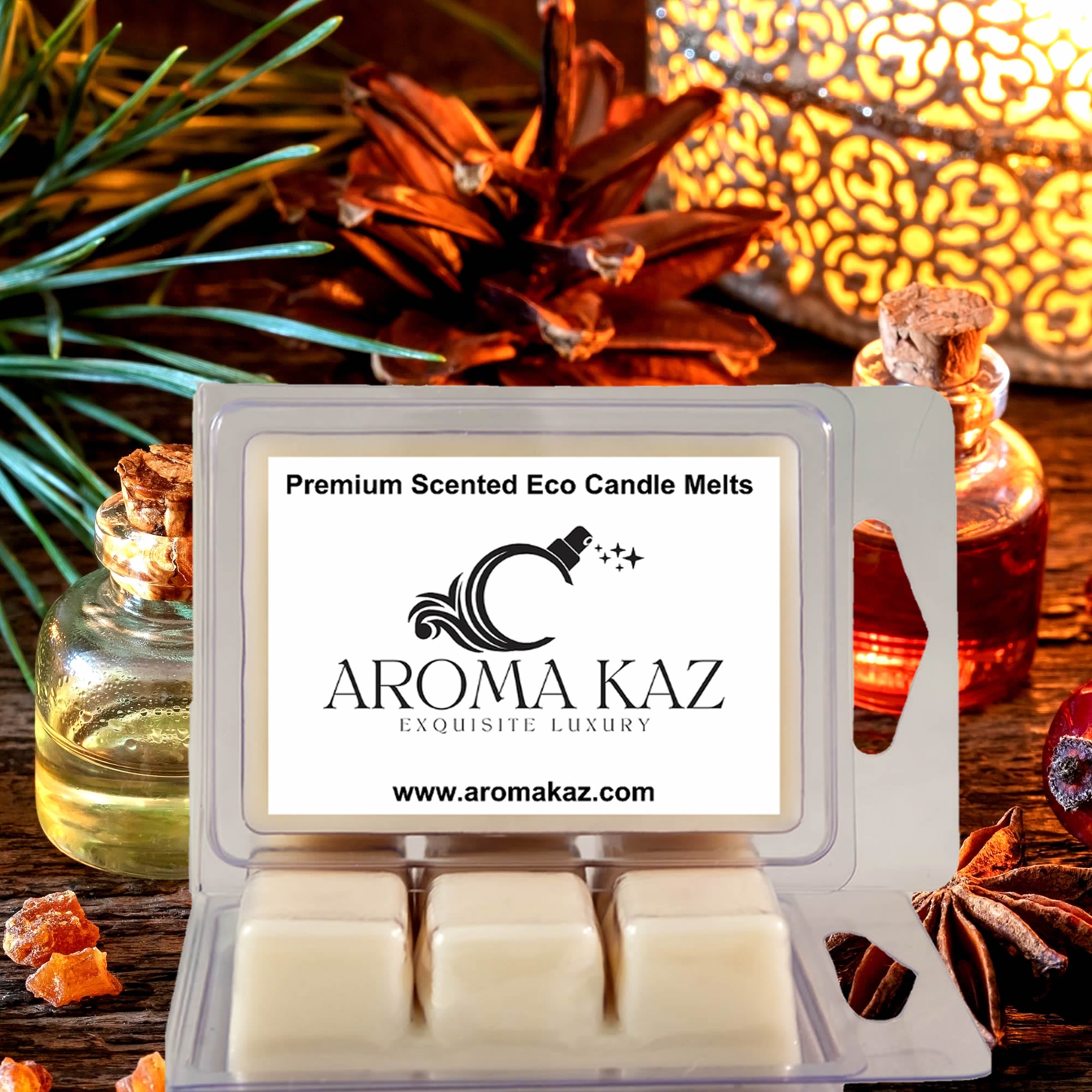 Oriental Myrrh & Musk Soy Wax Melts – Hand-Poured, Plant-Based & Vegan