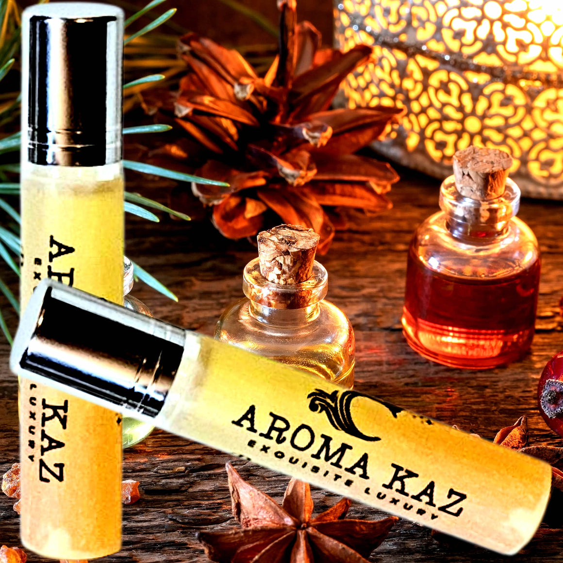 Oriental Myrrh & Musk Roll-On Fragrance Plant-Based Vegan Cruelty Free