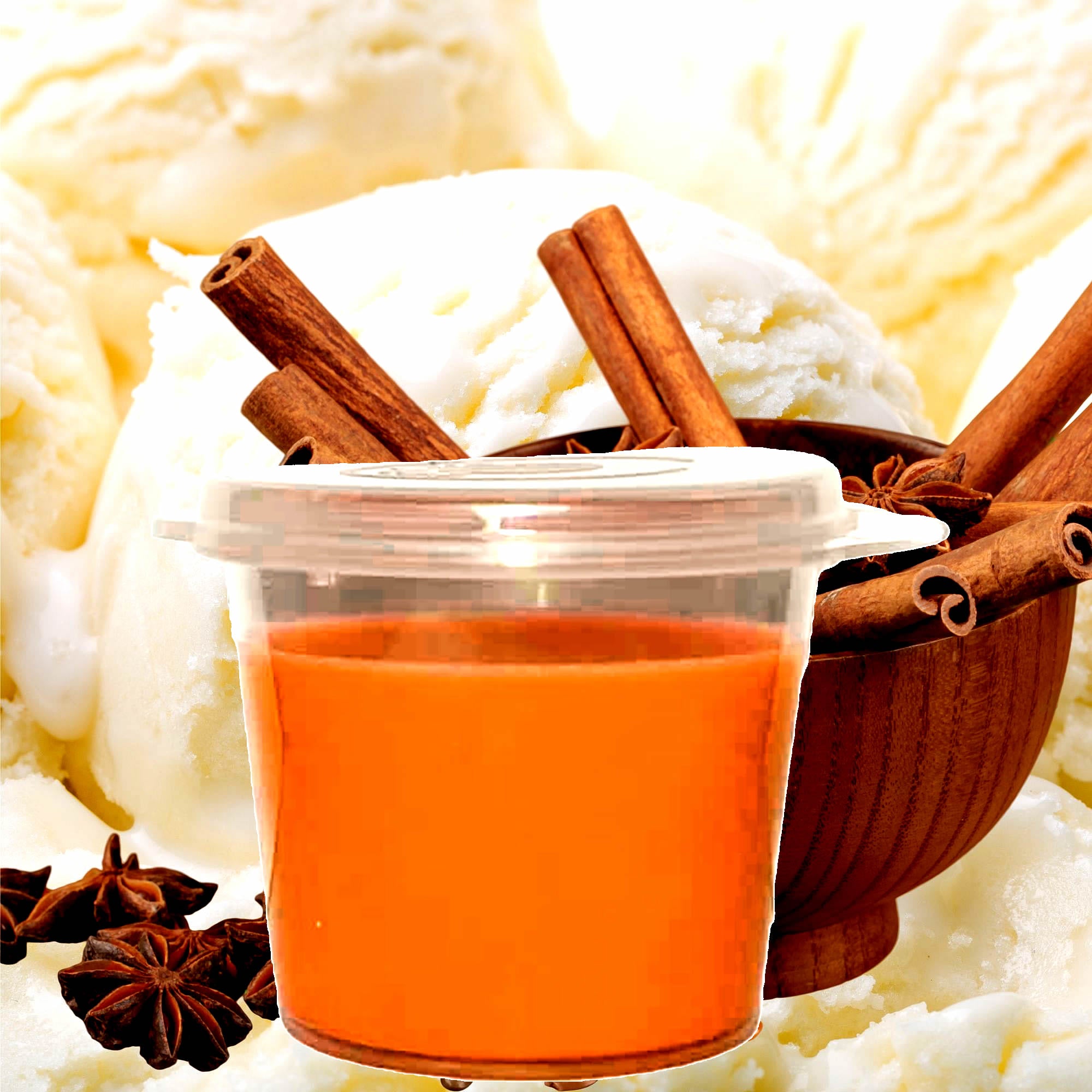 Oriental Vanilla Soy Candle Melt Shot Pots – Plant-Based, Vegan, Cruelty-Free, Hand-Poured