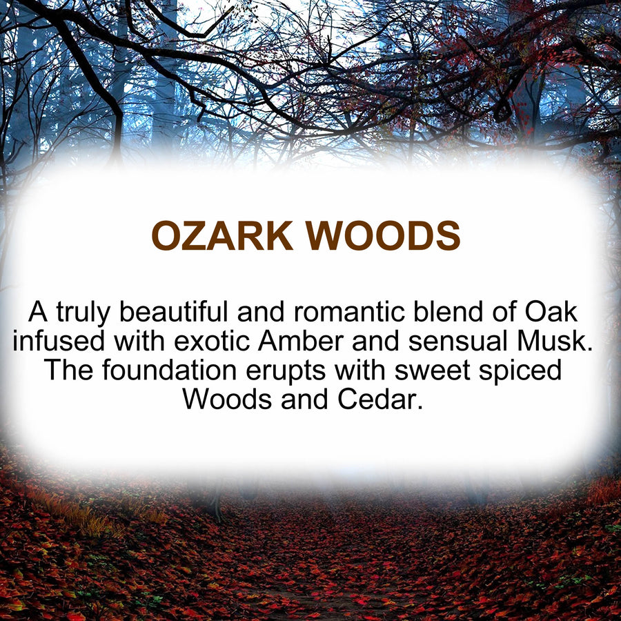 Ozark Woods Soy Candle Melt Shot Pots – Plant-Based, Vegan, Cruelty-Free, Hand-Poured