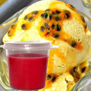 Passion Fruit Ice Cream Eco Soy Shot Pot Candle Wax Melts
