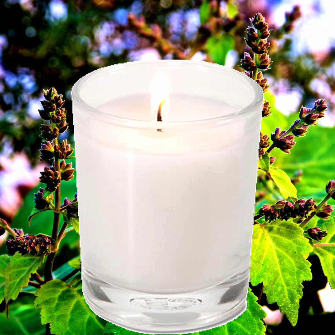 Patchouli & Lavender Eco Soy Votive Candles – Clean Burn, Plant-Based, Vegan & Pet Safe