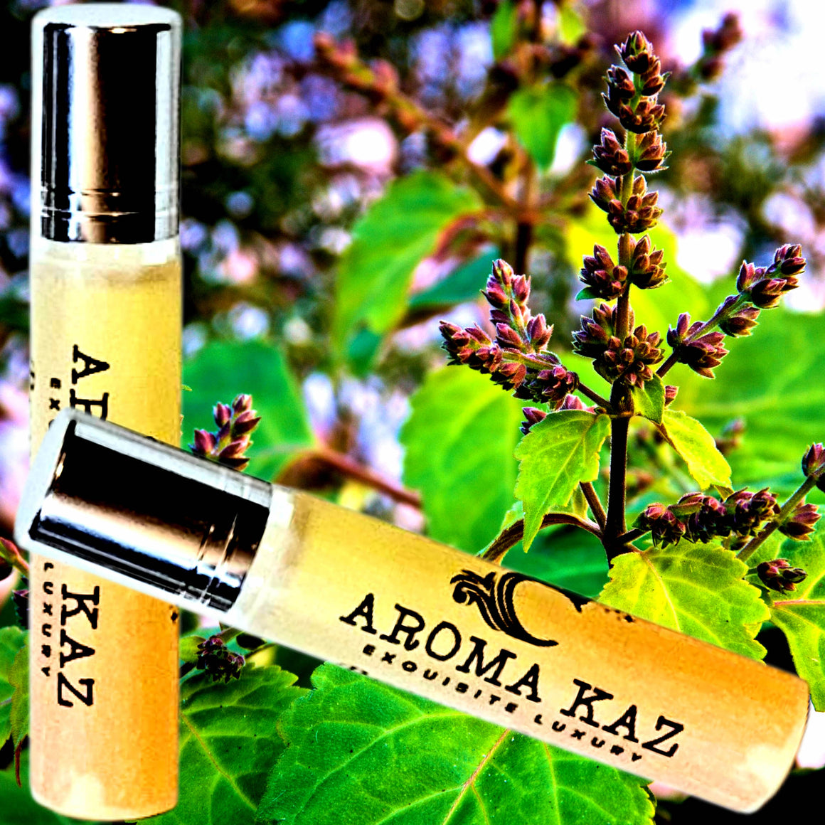 Patchouli & Lavender Roll-On Perfume Plant-Based Vegan Cruelty Free