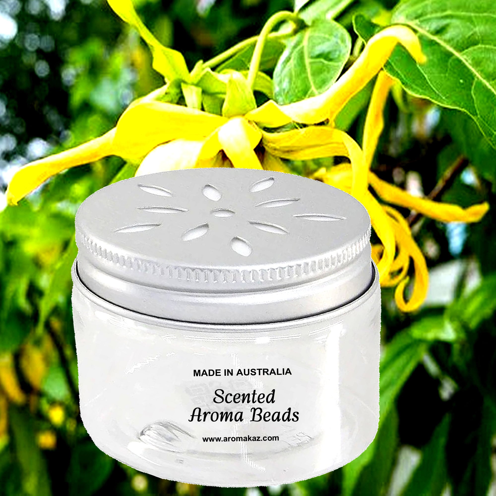 Patchouli & Ylang Ylang Air Freshener Aroma Beads - Room, Car, Pantry, Pet Areas, Linen