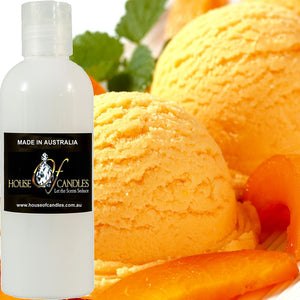 Peach Ice Cream Scented Body Wash Shower Gel Skin Cleanser Liquid Soap