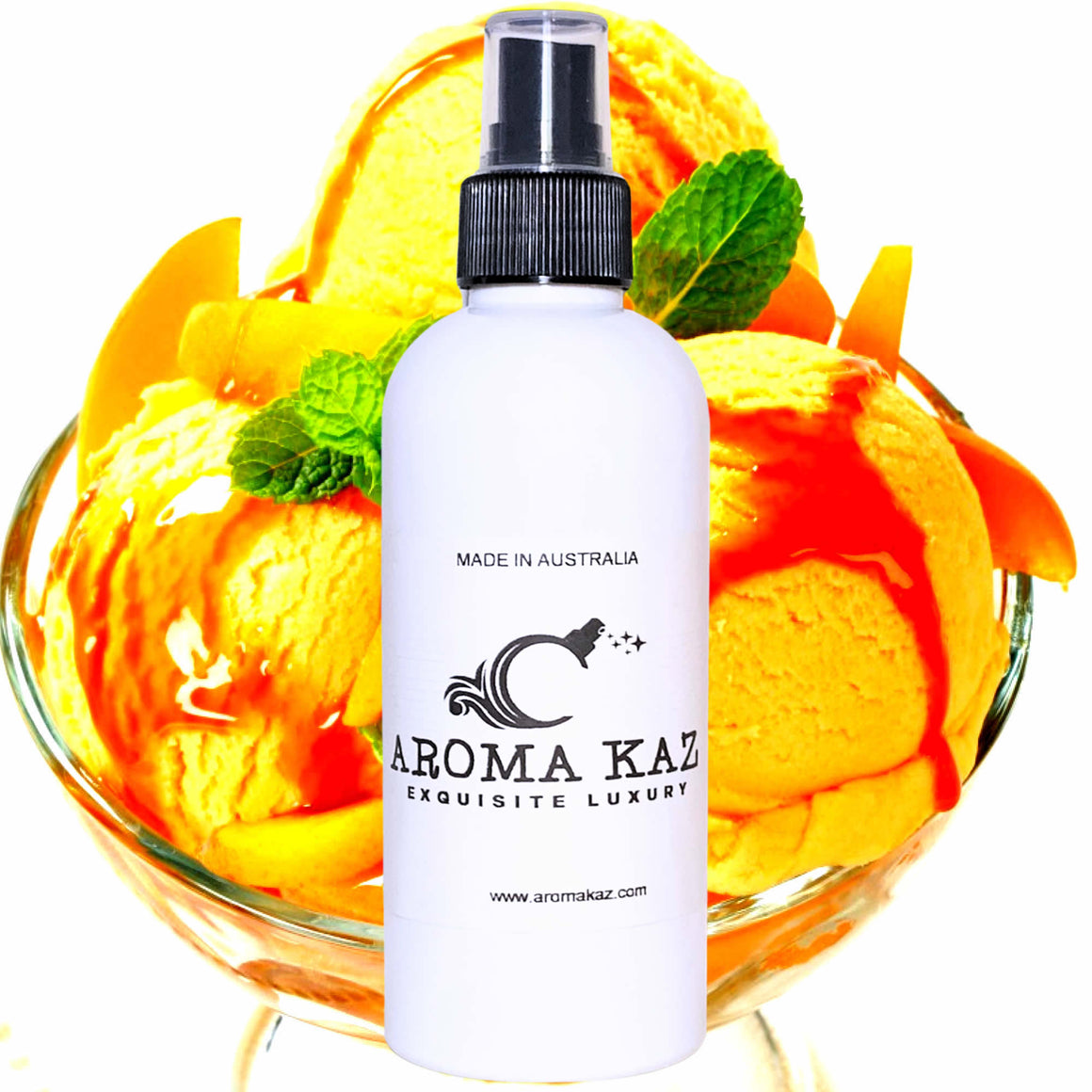 Peach Ice Cream Perfume Body Spray Mist Vegan Cruelty-Free