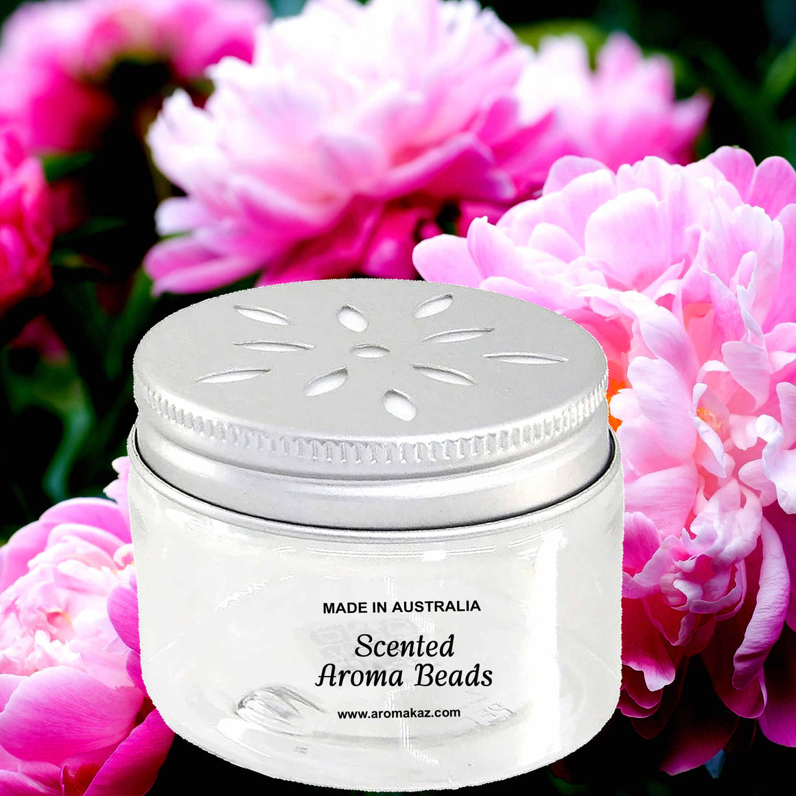 Peony Air Freshener Aroma Beads - Room, Car, Pantry, Pet Areas, Linen