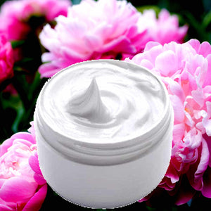 Peony Hydrating vegan body and hand cream moisturizer. Handmade in Australia, cruelty free, long-lasting fragrance, perfect for all skin types and ideal as a gift for men or women.