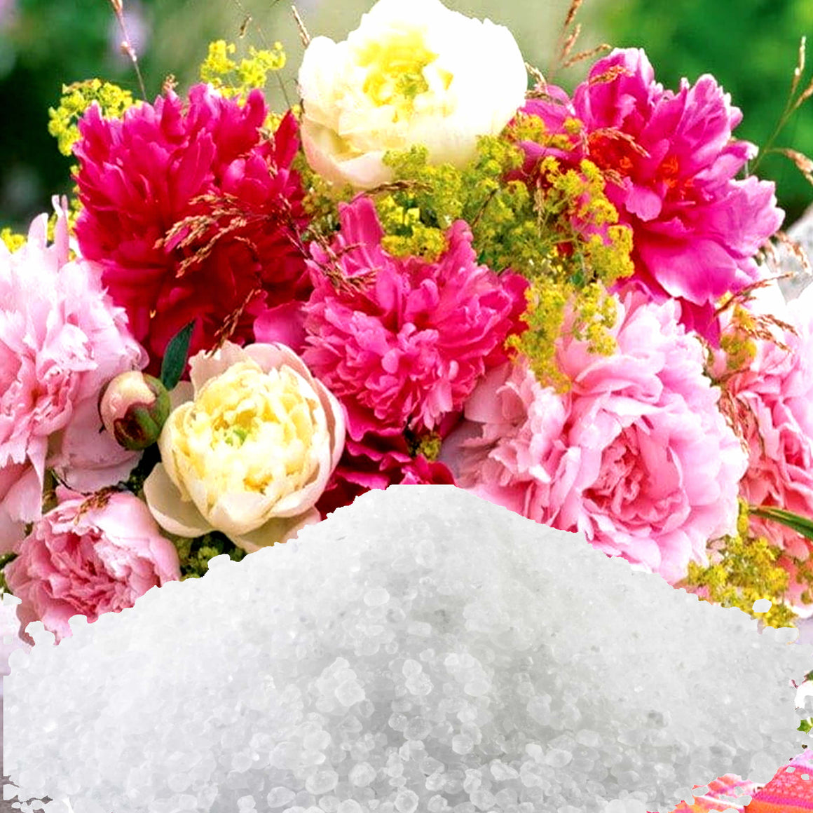 Peony Rose Bath Salts/Bath Soak/Bath Crystals