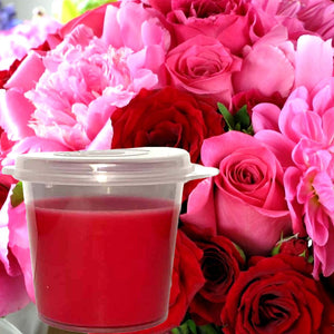 Peony Rose Eco Soy Shot Pot Candle Wax Melts