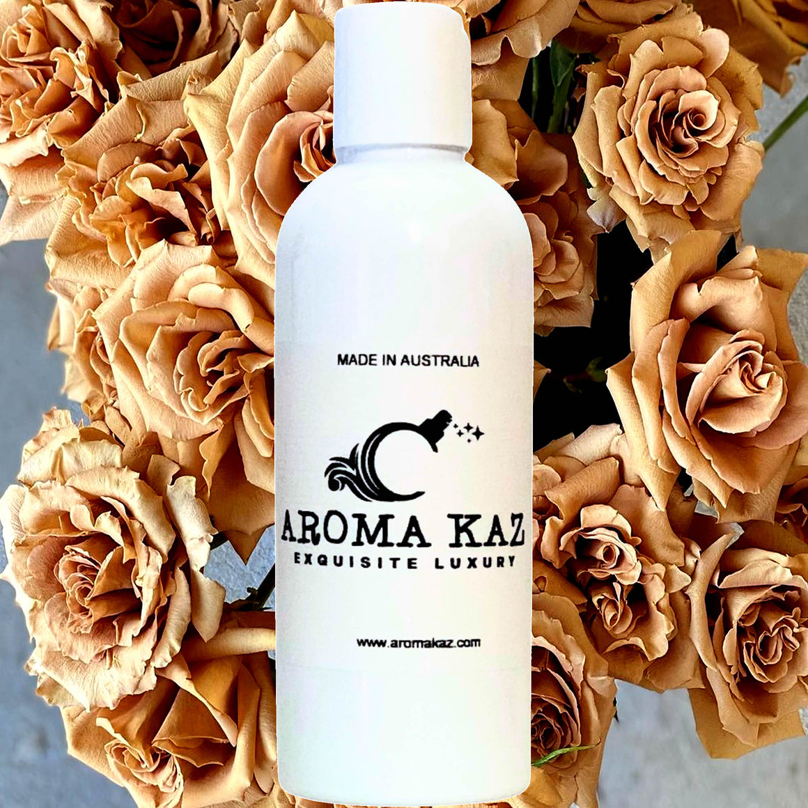 Persian Roses Body Massage Oil – vegan, cruelty-free, plant-based hydrating oil with lush exotic rose petals and rich exotic spice warmth, handmade in Australia.