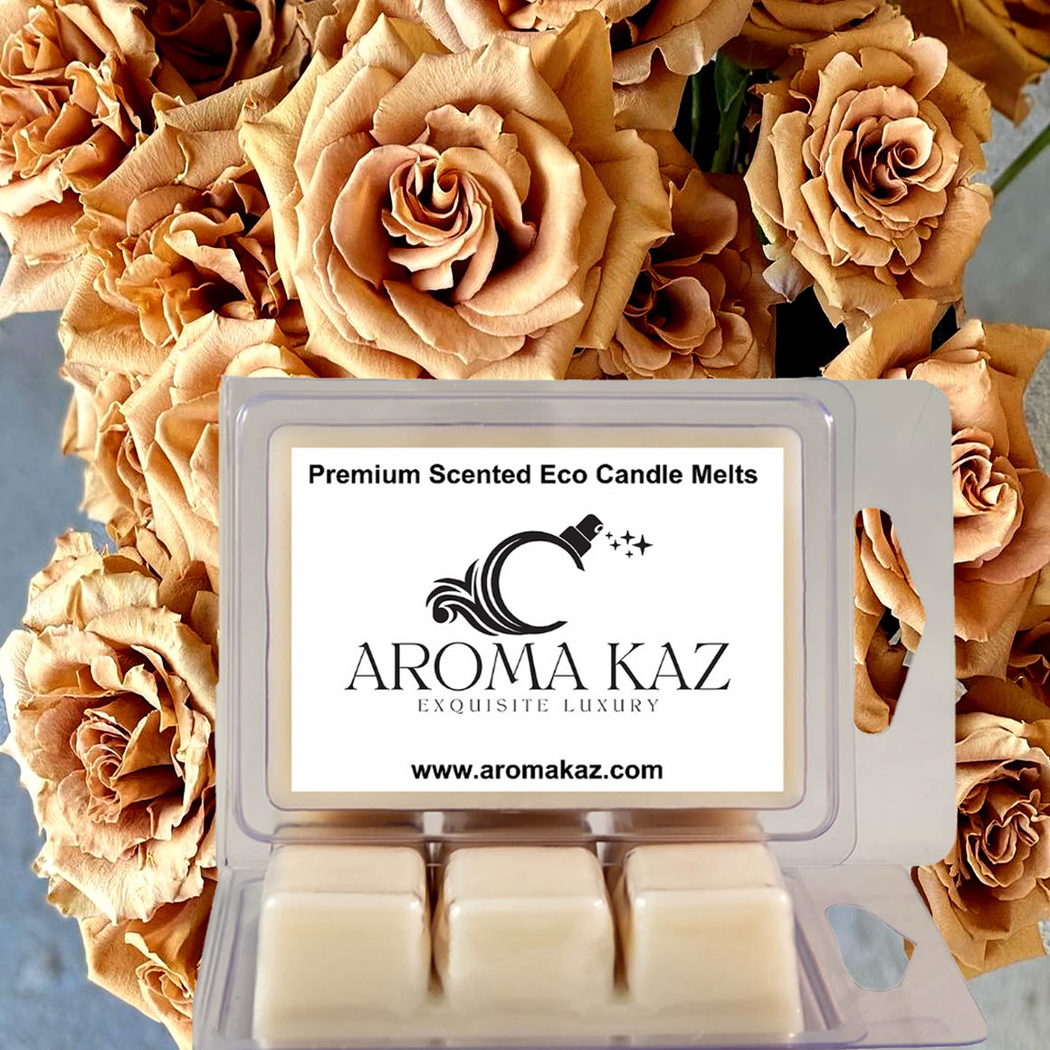 Persian Roses eco soy wax melts – vegan, cruelty-free featuring lush exotic roses and rich exotic spice warmth, handmade in Australia.