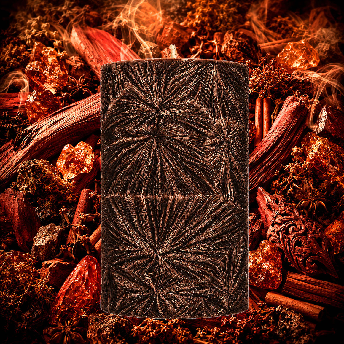 Persian Sandalwood Pillar Candle