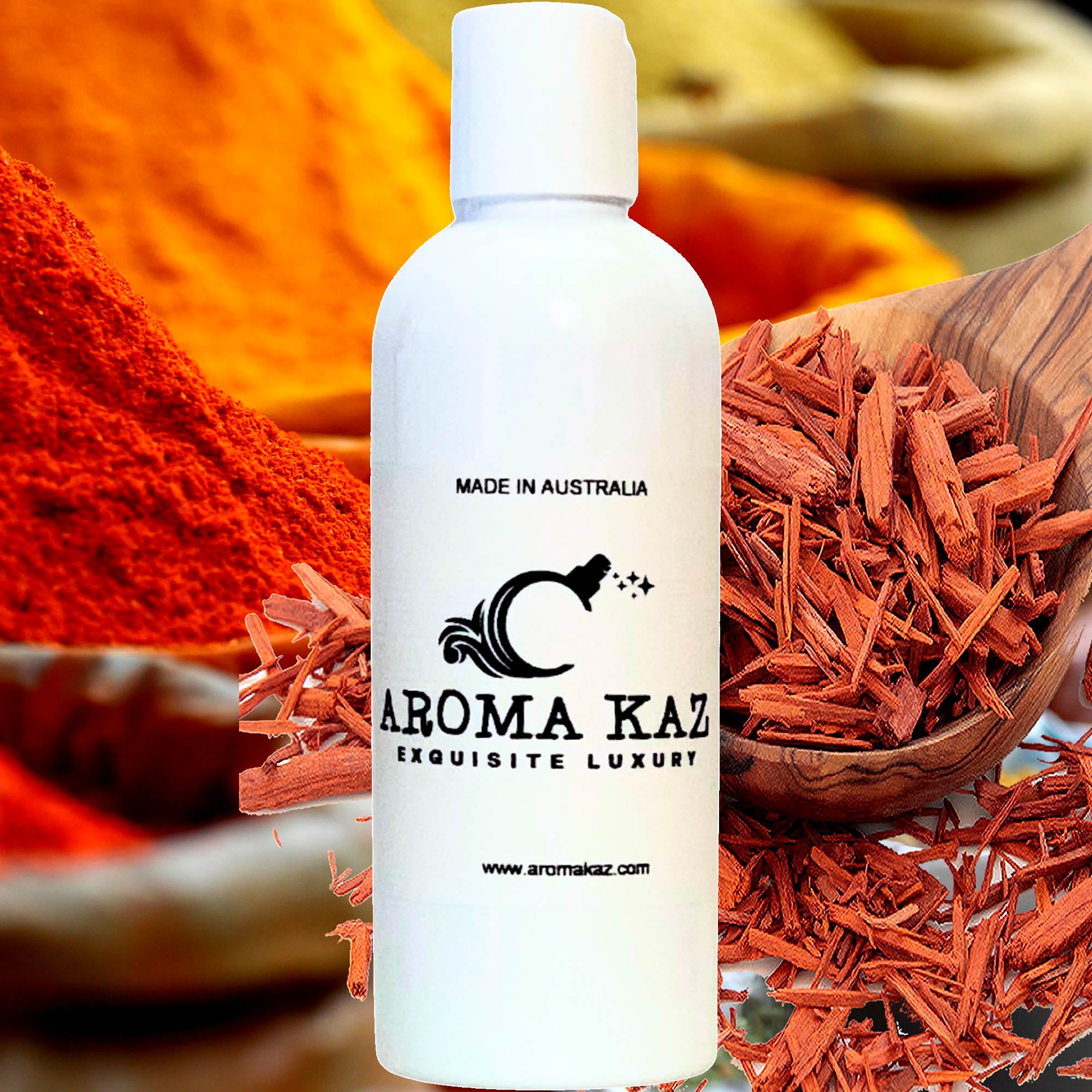 Persian Sandalwood Bath/Body/Massage Oil Vegan Plant-Based Moisturiser