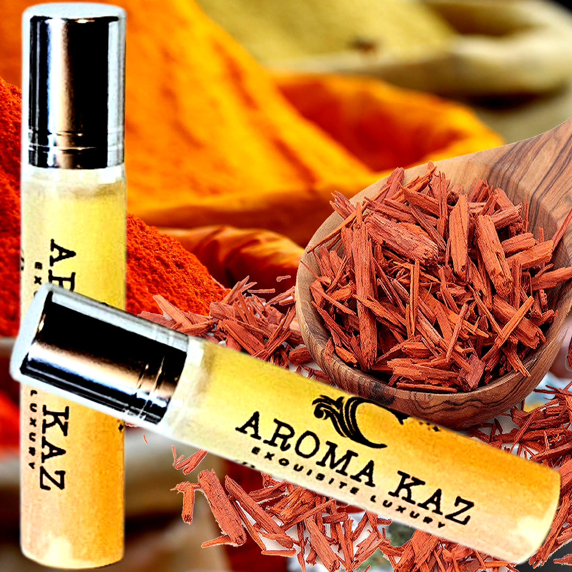 Persian Sandalwood Roll-On Fragrance Plant-Based Vegan Cruelty Free