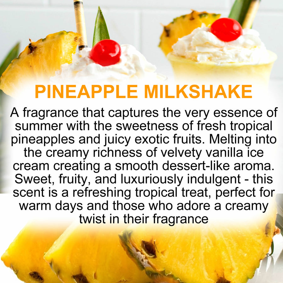 Pineapple Milkshake Eco Soy Votive Candles – Clean Burn, Plant-Based, Vegan & Pet Safe