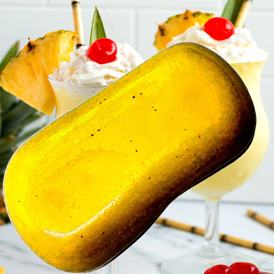 Pineapple Milkshake Vegan Soap Bars Plant-Based Cruelty-Free Handcrafted