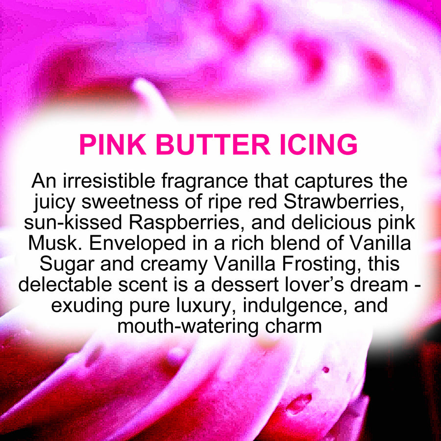 Pink Butter Icing Air Freshener Aroma Beads - Room, Car, Pantry, Pet Areas, Linen