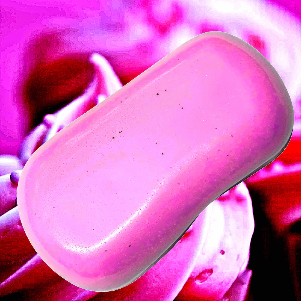 Pink Butter Icing Soap Bars Plant Based – vegan, cruelty-free featuring sweet pink sugar and vanilla frosting aroma, handmade in Australia.