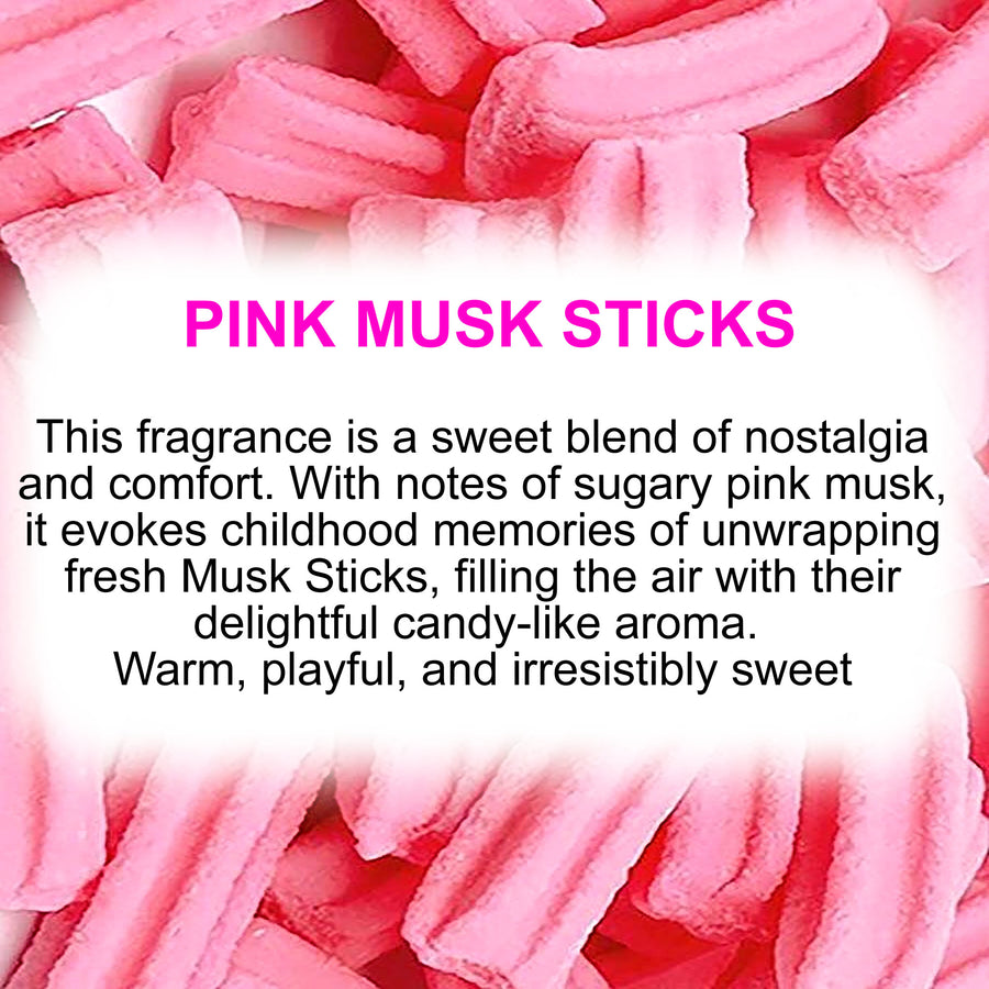 Pink Musk Stick Room/Linen Spray Plant-Based Vegan Cruelty-Free Pet Safe