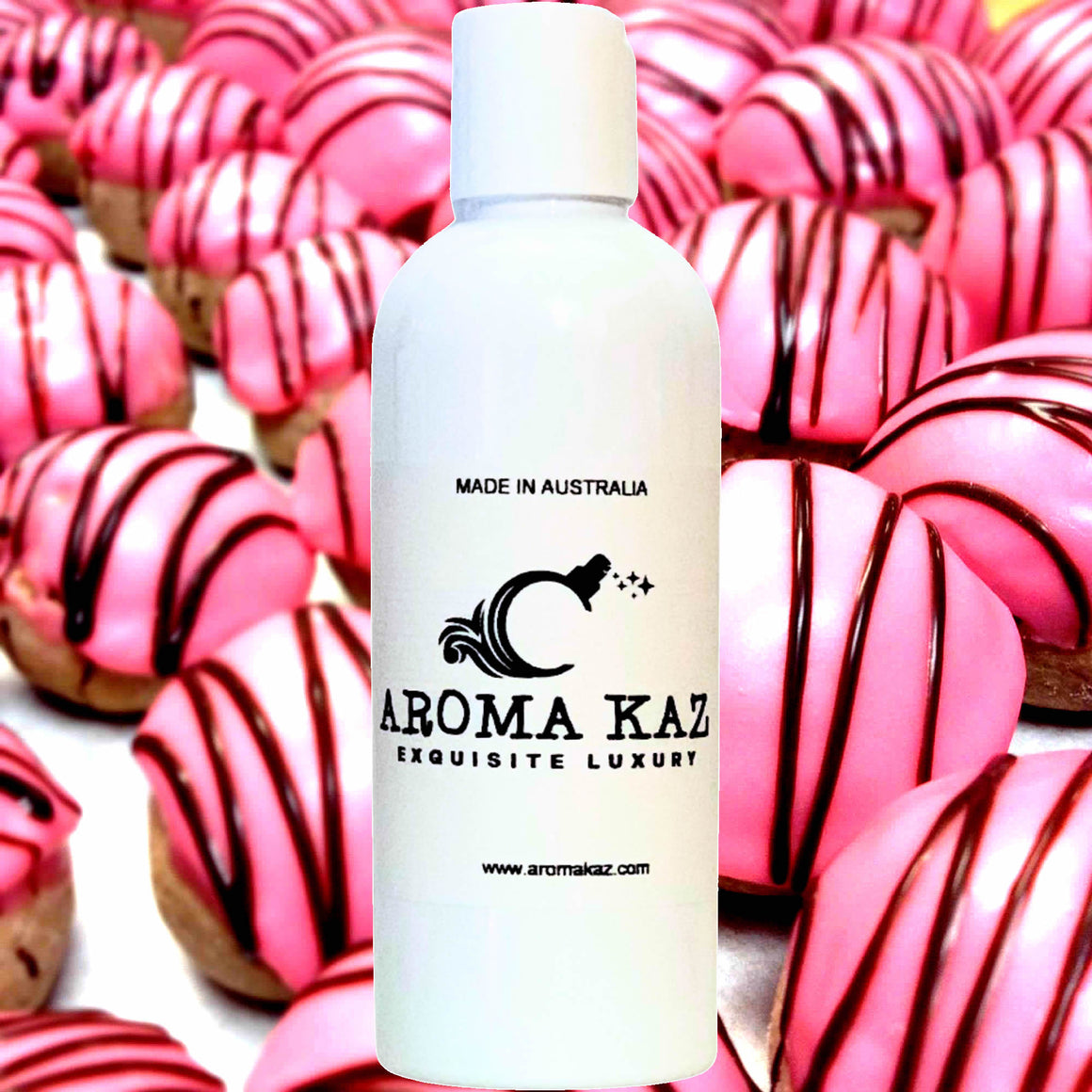 Pink Sugar & Chocolate Body Wash/Shower Gel/Bubble Bath Plant Based Vegan Cruelty Free