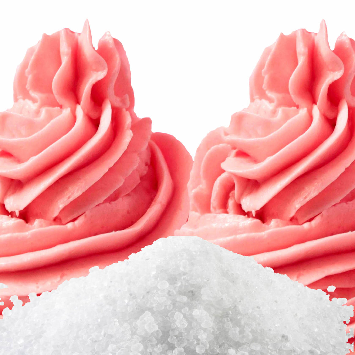 Pink Butter Icing Vegan bath salts and bath soak crystals, cruelty-free and made in Australia. Highly scented, suitable for women and men. Perfect relaxation gift for him or her.
