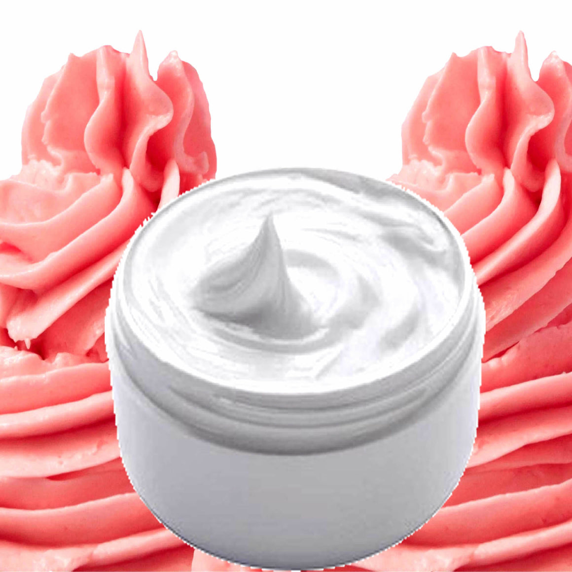 Pink Butter Icing Hydrating vegan body and hand cream moisturizer. Handmade in Australia, cruelty free, long-lasting fragrance, perfect for all skin types and ideal as a gift for men or women.