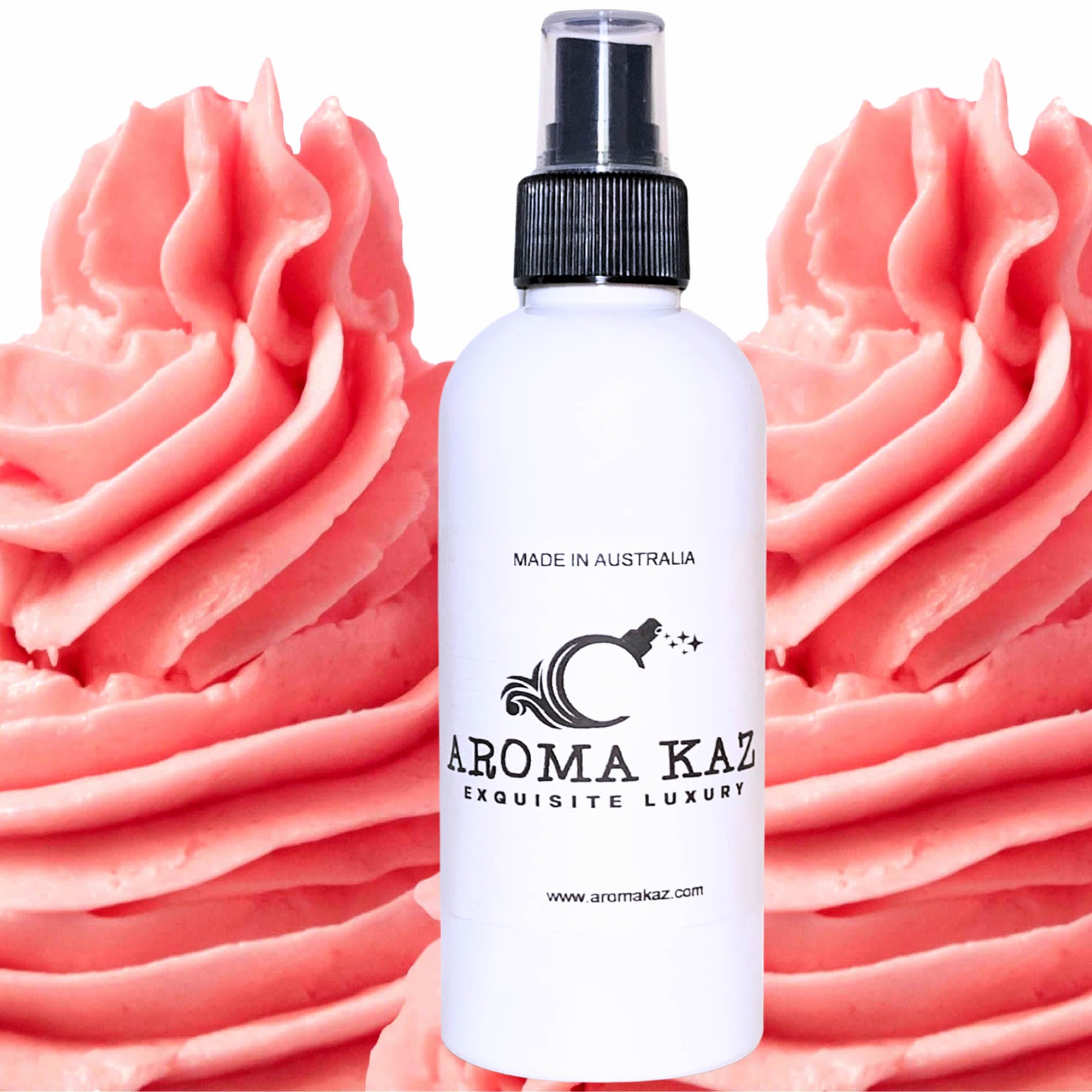 Pink Butter Icing Car Air Freshener Spray – Plant-Based, Vegan, Cruelty-Free & Pet Safe