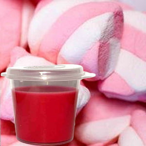 Pink Marshmallows Eco Soy Shot Pot Candle Wax Melts