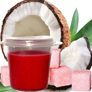 Pink Sugar & Coconut Eco Soy Shot Pot Candle Melts