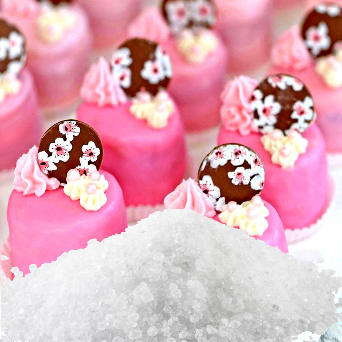 Pink Sugar & Chocolate Vegan bath salts and bath soak crystals, cruelty-free and made in Australia. Highly scented, suitable for women and men. Perfect relaxation gift for him or her.