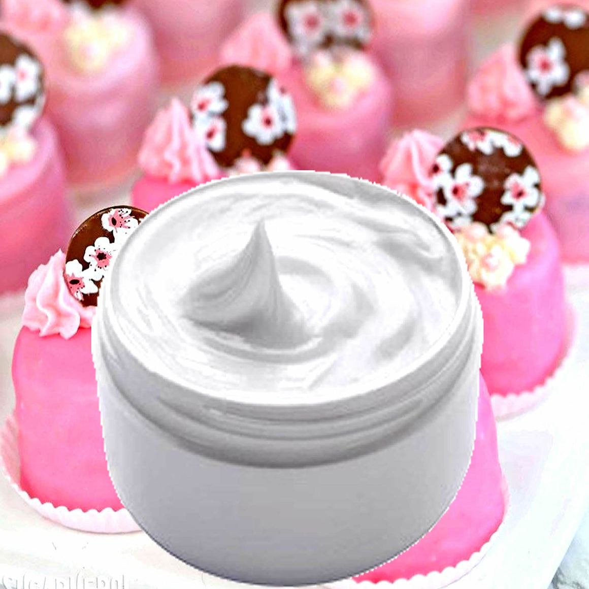 Pink Sugar & Chocolate Hydrating vegan body and hand cream moisturizer. Handmade in Australia, cruelty free, long-lasting fragrance, perfect for all skin types and ideal as a gift for men or women.