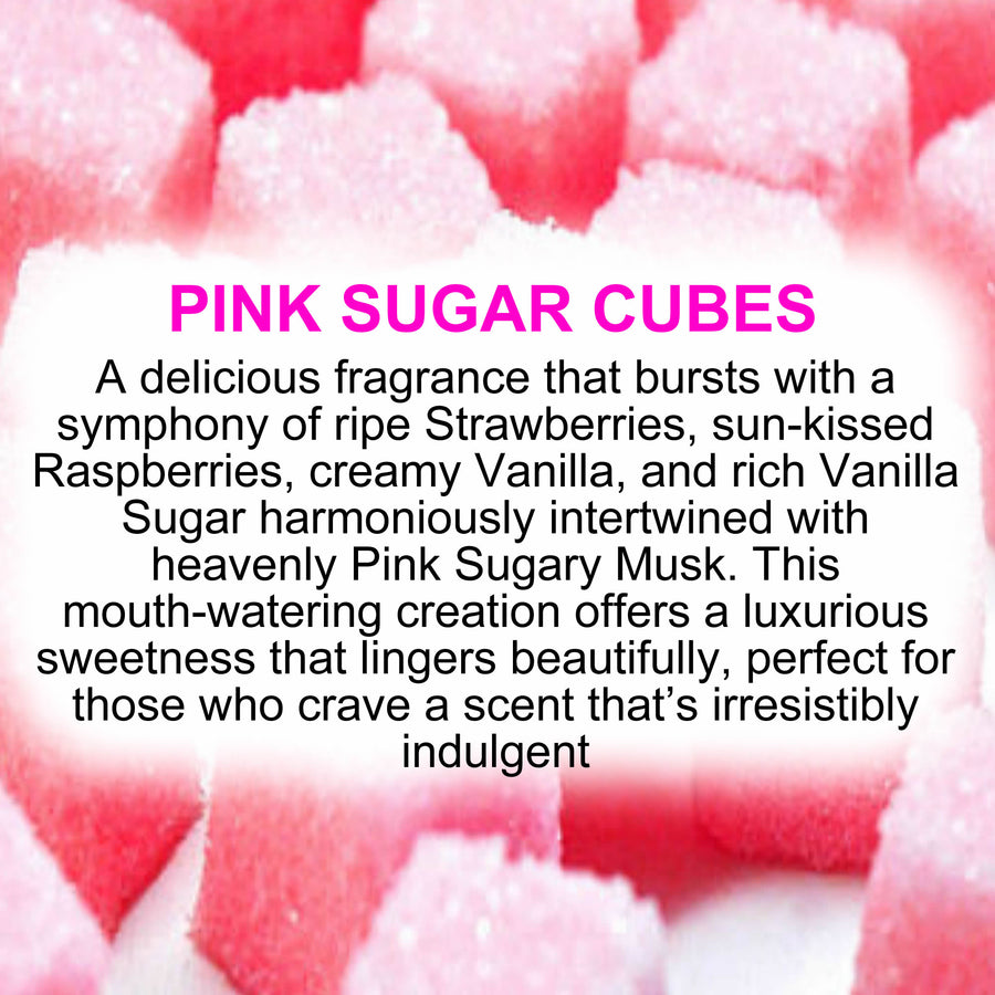 Pink Sugar Cubes Fragrance Oil – Candle, Soap & Craft Making – Vegan & Cruelty-Free