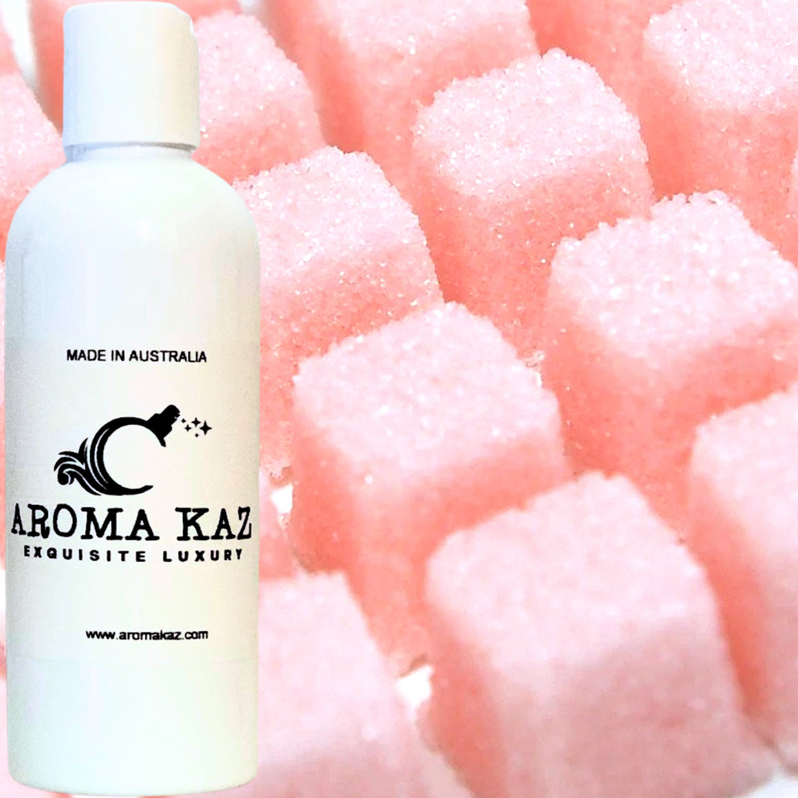 Pink Sugar Cubes Scented Bath Body Massage Oil