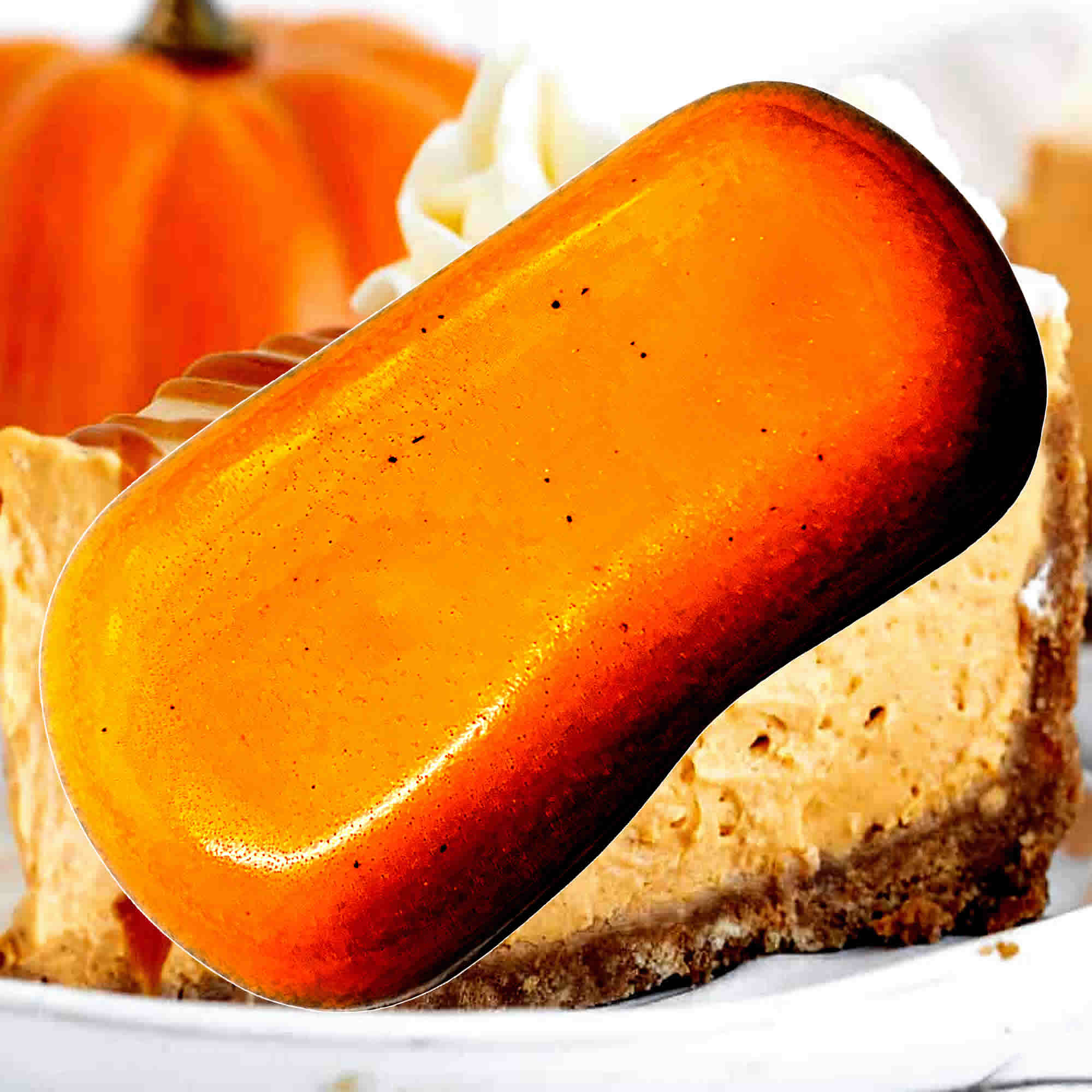 Pumpkin Cheesecake Vegan Soap Bars Plant-Based Cruelty-Free Handcrafted