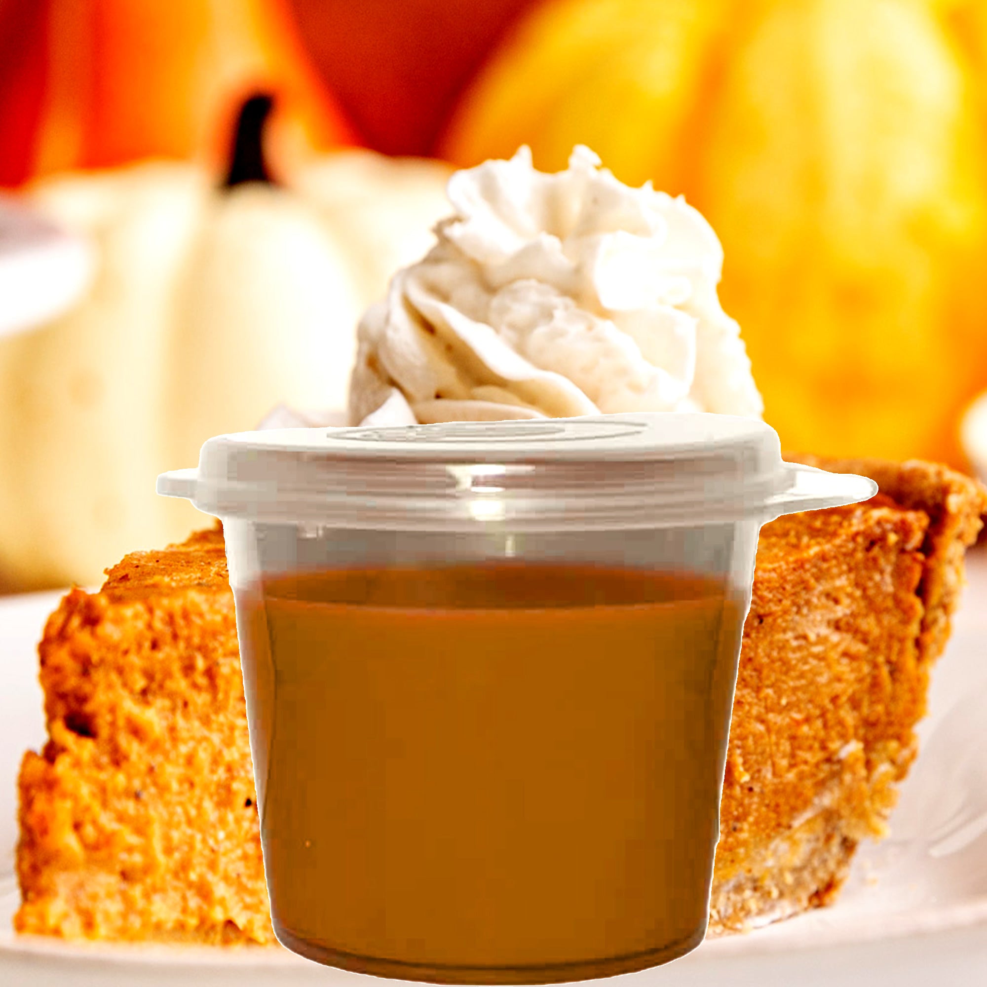 Pumpkin Pie eco soy wax melts – vegan, cruelty-free featuring warm pumpkin spice and sweet buttery pie crust, handmade in Australia.