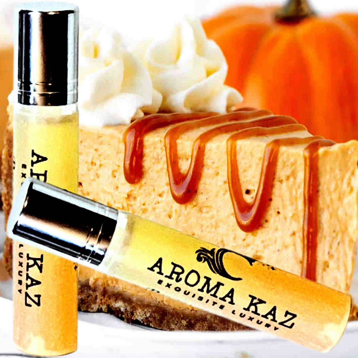 Pumpkin Cheesecake Roll-On Perfume Plant-Based Vegan Cruelty Free