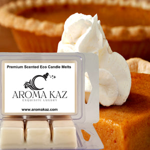 Pumpkin Pie Eco Soy Candle Wax Melts Clam Packs