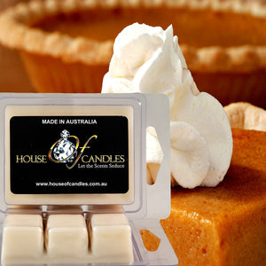 Pumpkin Pie Eco Soy Candle Wax Melts Clam Packs