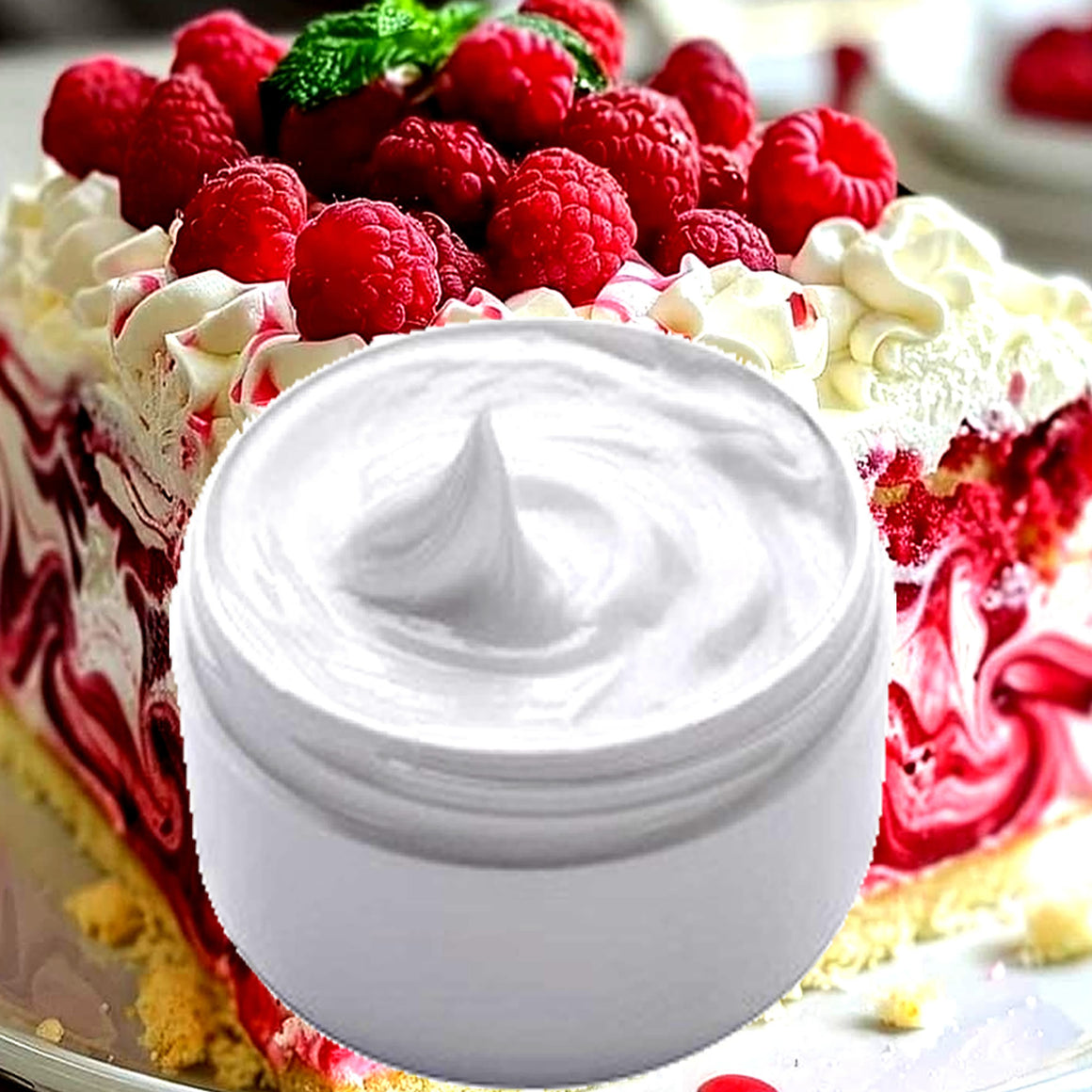 Raspberry Cheesecake Body & Hand Cream Vegan Cruelty-Free Moisturiser