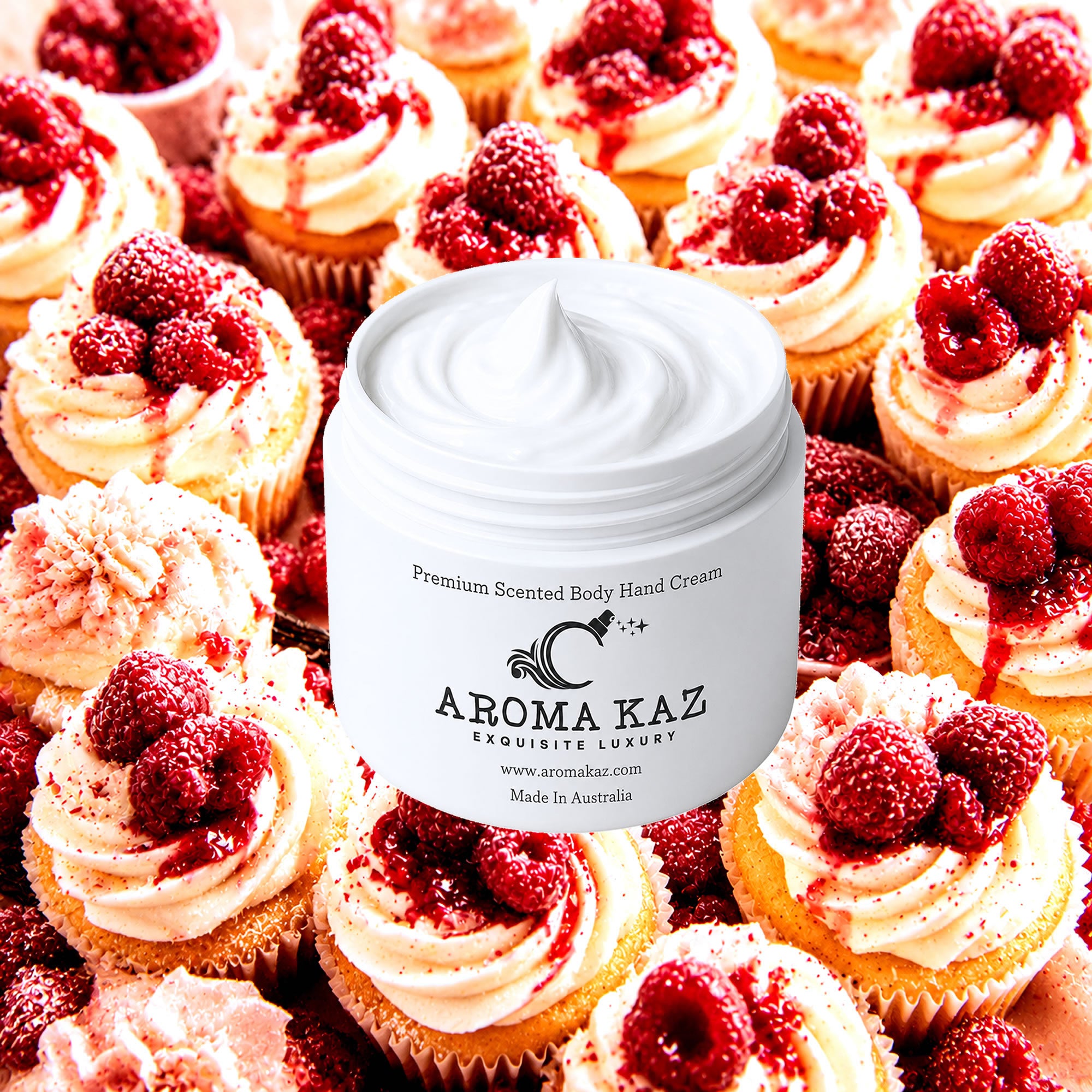 Raspberry Cream Cupcakes Body & Hand Cream