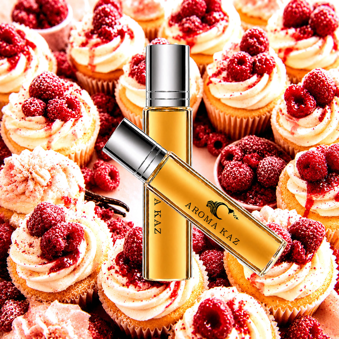Raspberry Cream Cupcakes Fragrance Oil Roll-On