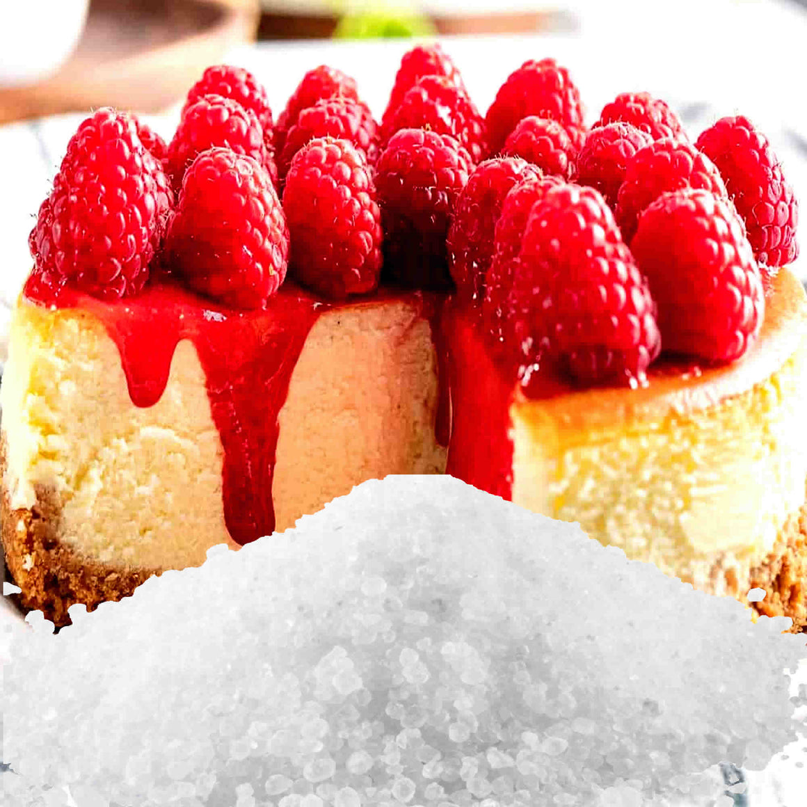 Raspberry Cheesecake Vegan bath salts and bath soak crystals, cruelty-free and made in Australia. Highly scented, suitable for women and men. Perfect relaxation gift for him or her.