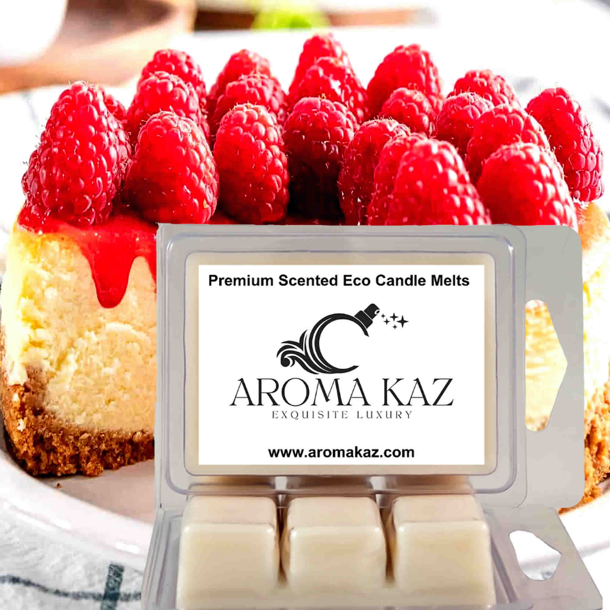 Raspberry Cheesecake Soy Wax Melts – Hand-Poured, Plant-Based & Vegan